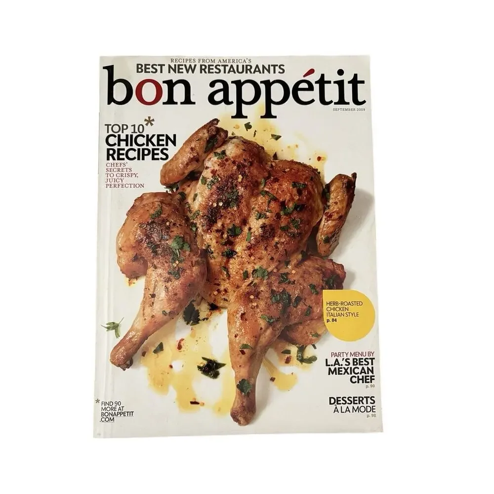 5 Vintage Cooking Magazines Bon Appetit Cook’s Illustrated Food & Family Lot